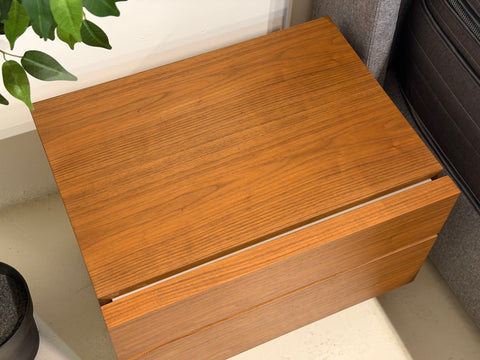 Erikson Wood Side Table, American Walnut