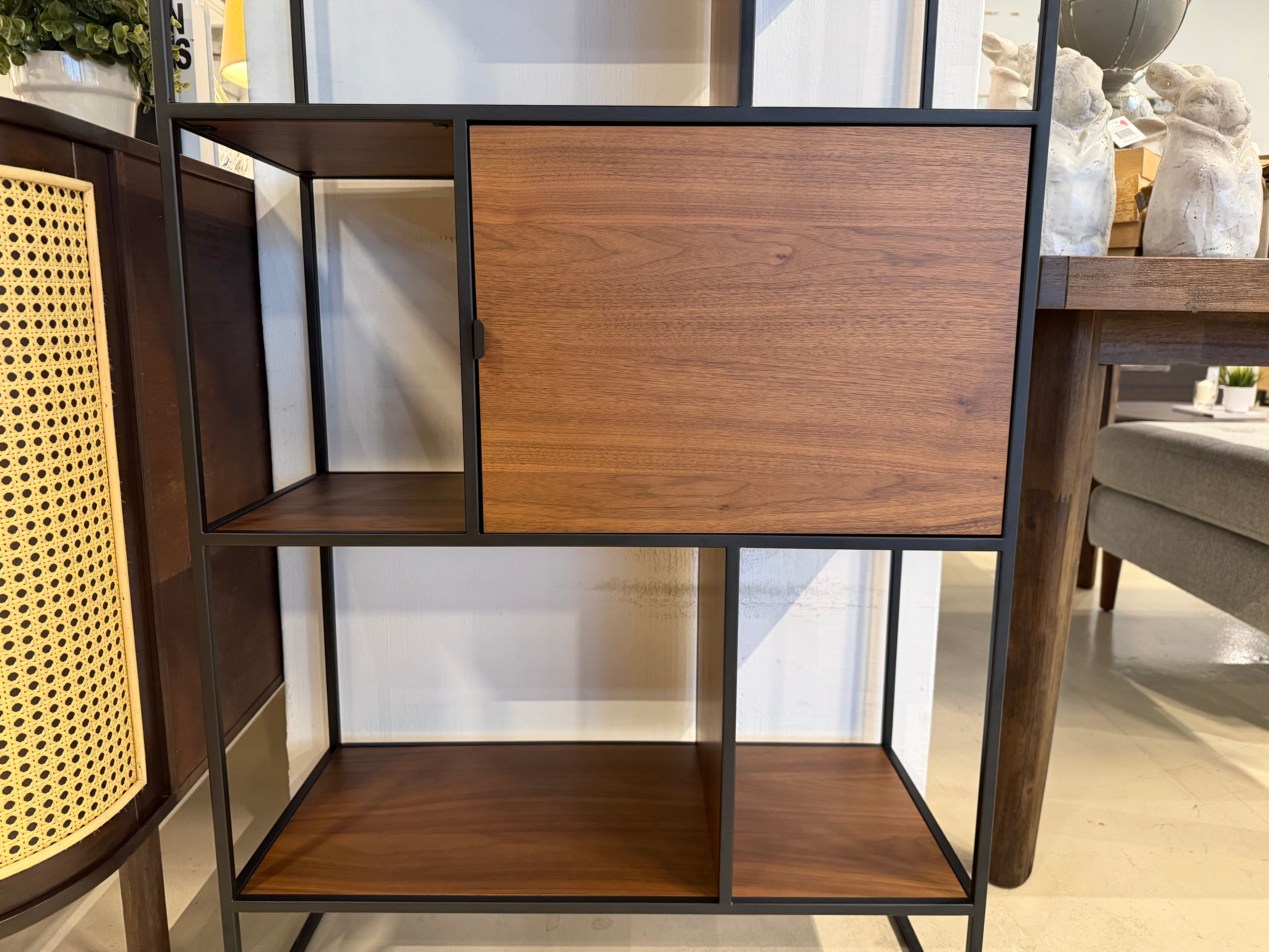 Flint Wood Shelf, Walnut