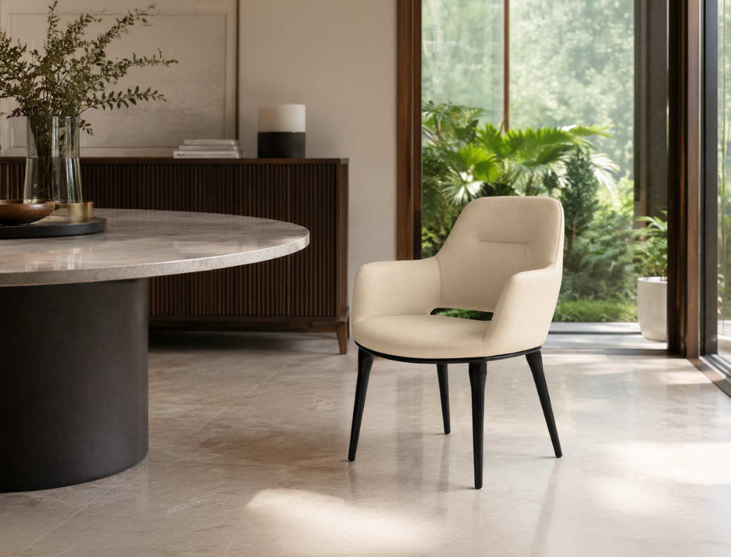 Enzo Dining Chair, Dune Sand