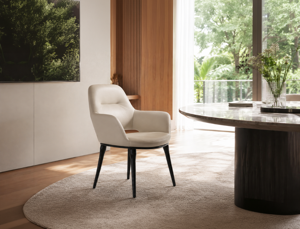 Enzo Dining Chair, Dune Sand