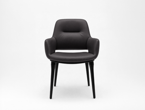 Enzo Dining Chair, Midnight Brown