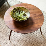 Eva Solid Wood Coffee Table, American Black Walnut