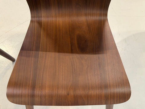 Bo Wood Dining Chair, Black Walnut
