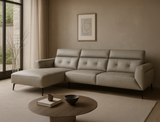Gemma (Standard) Left Facing L-Shape Leather Sofa
