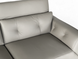 Gemma (Standard) Left Facing L-Shape Leather Sofa