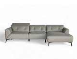 Gemma (Standard) Right Facing L-Shape Leather Sofa