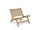 Gili Solid Wood Lounge Chair