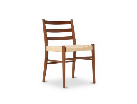 Harrison Wood Dining Chair, Walnut Brown