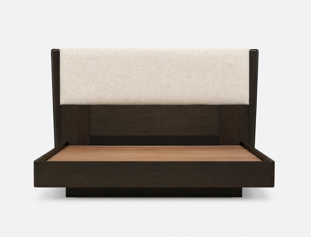 Jasper Wood Bed Frame King Delivery in 8-10 Weeks: Made-to-Order