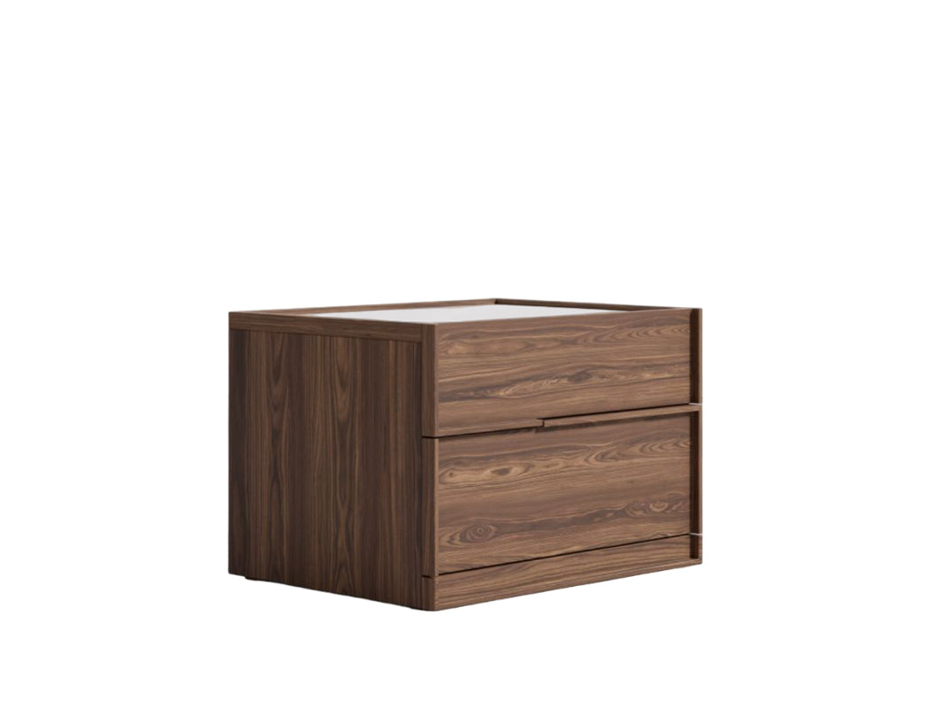 Juliana Bedside Table, American Walnut