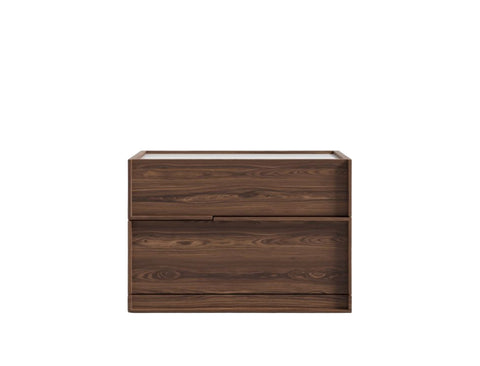 Juliana Bedside Table, American Walnut