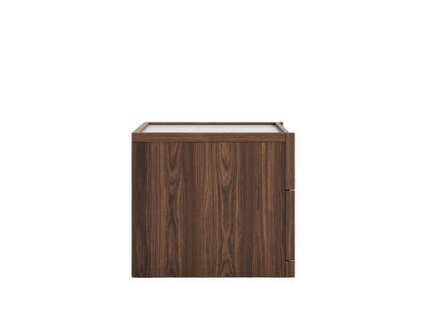 Juliana Bedside Table, American Walnut