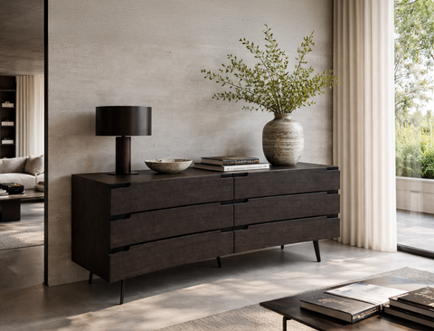 Kai Wood Sideboard, Smoked Oak