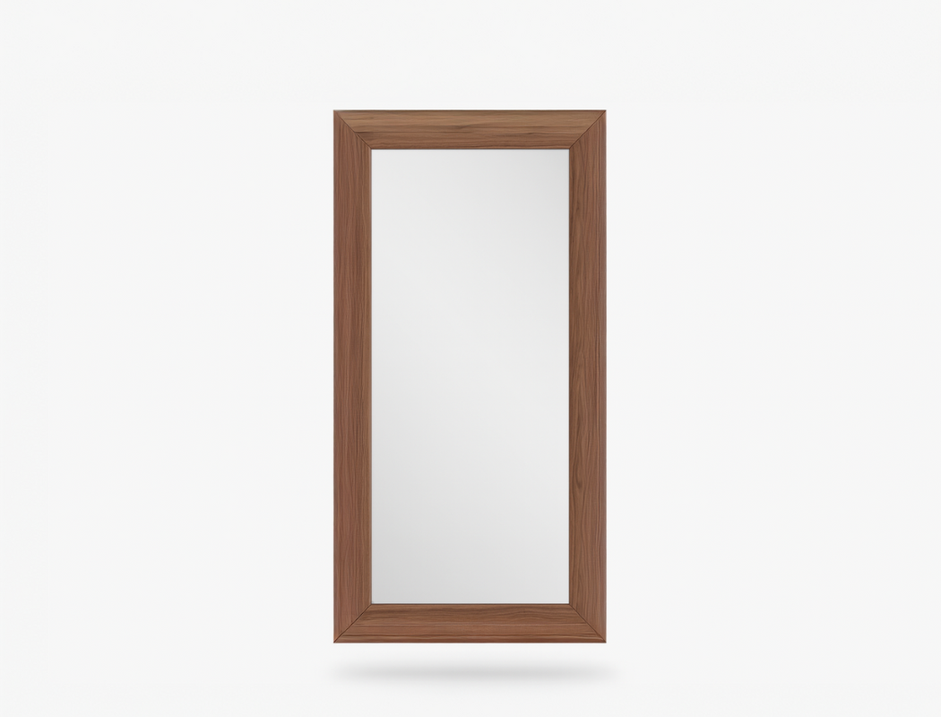 Laurent Wood Mirror, Walnut