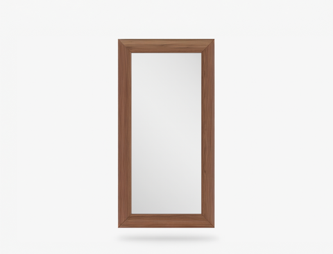 Laurent Wood Mirror, Walnut