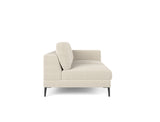 Liam (Duo) Right Facing 2 Seater Sofa, Bottega White