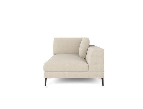 Liam (Solo) Left Facing 2 Seater Sofa, Bottega White