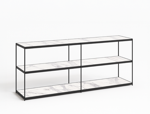 Lucca Low Shelf, Sintered Stone