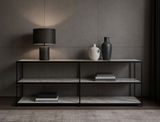 Lucca Low Shelf, Sintered Stone