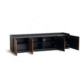 Luisa Wood TV Console (210cm), American Walnut