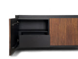 Luisa Wood TV Console (210cm), American Walnut