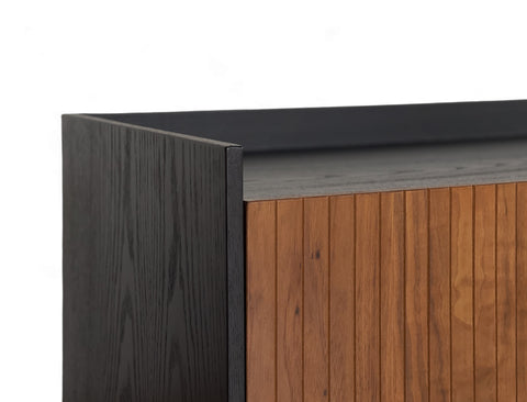 Luisa Wood TV Console (210cm), American Walnut