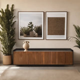 Luisa Wood TV Console (210cm), American Walnut