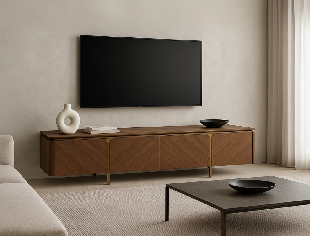 Montera Wood TV Console
