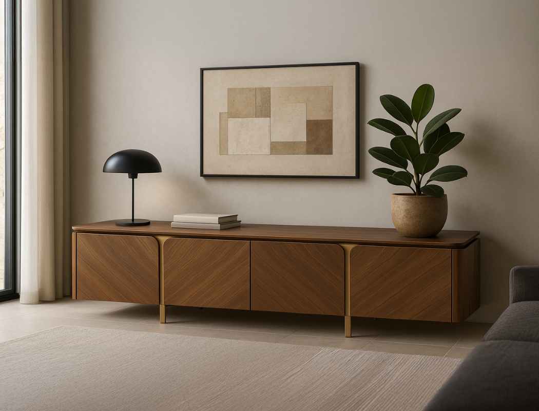 Montera Wood TV Console