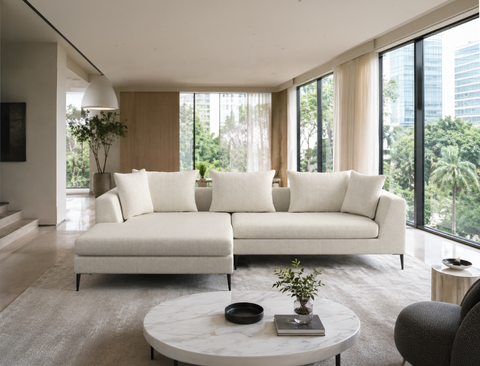 Natalia Left Facing L-Shape Sofa