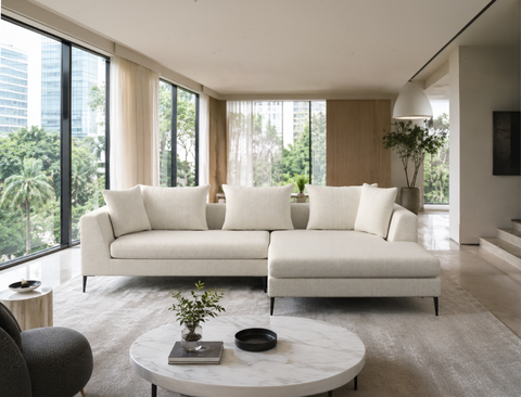 Natalia Right Facing L-Shape Sofa