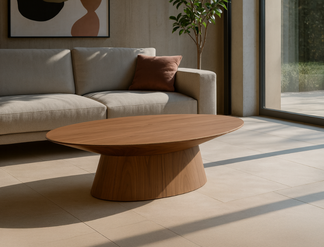 Noemi Coffee Table, American Walnut
