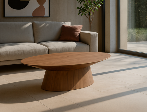 Noemi Coffee Table, American Walnut
