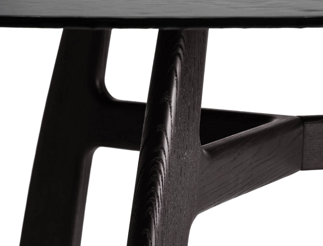 Ondula Glass Dining Table (210cm)