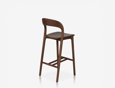 Otto Solid Wood Counter Stool