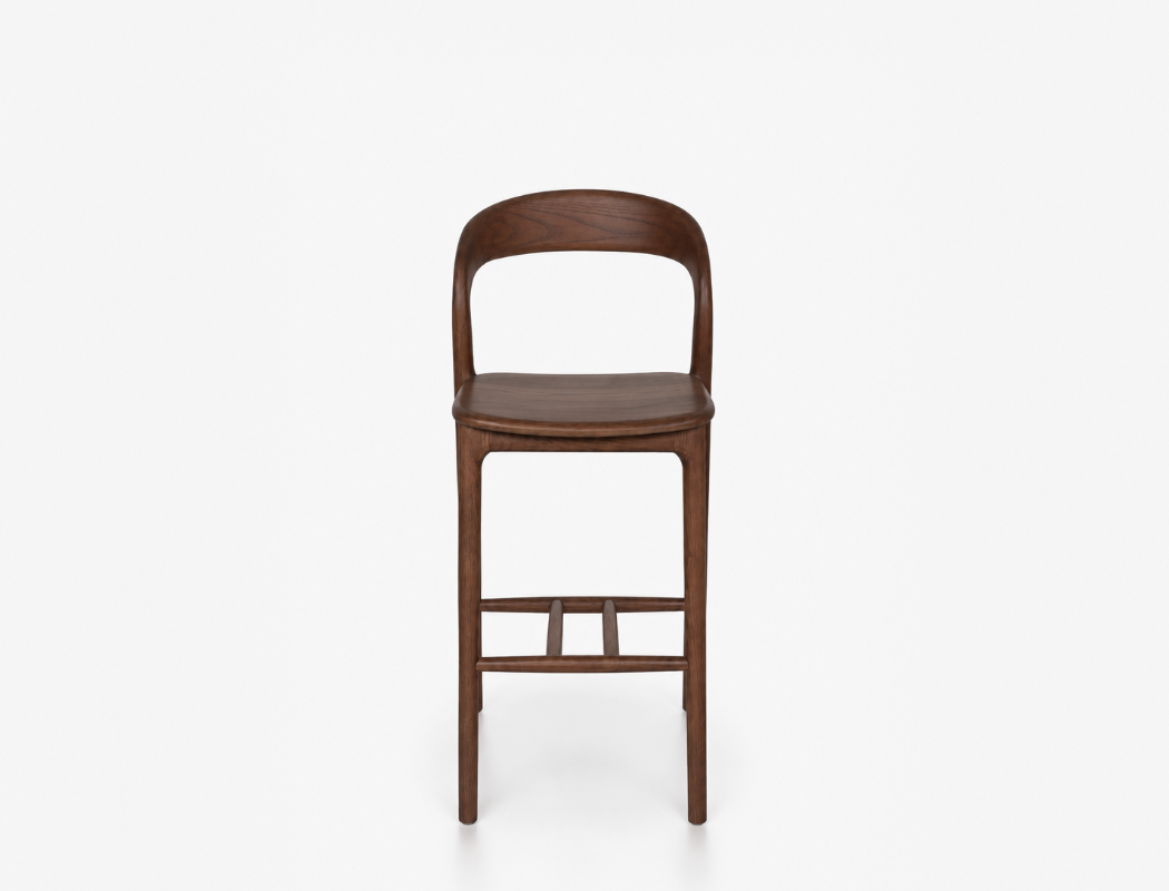 Otto Solid Wood Counter Stool