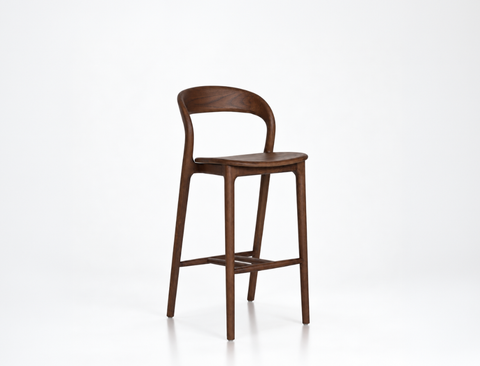 Otto Solid Wood Counter Stool