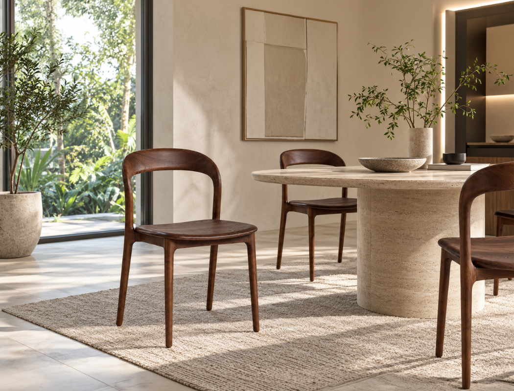 Otto Solid Wood Dining Chair