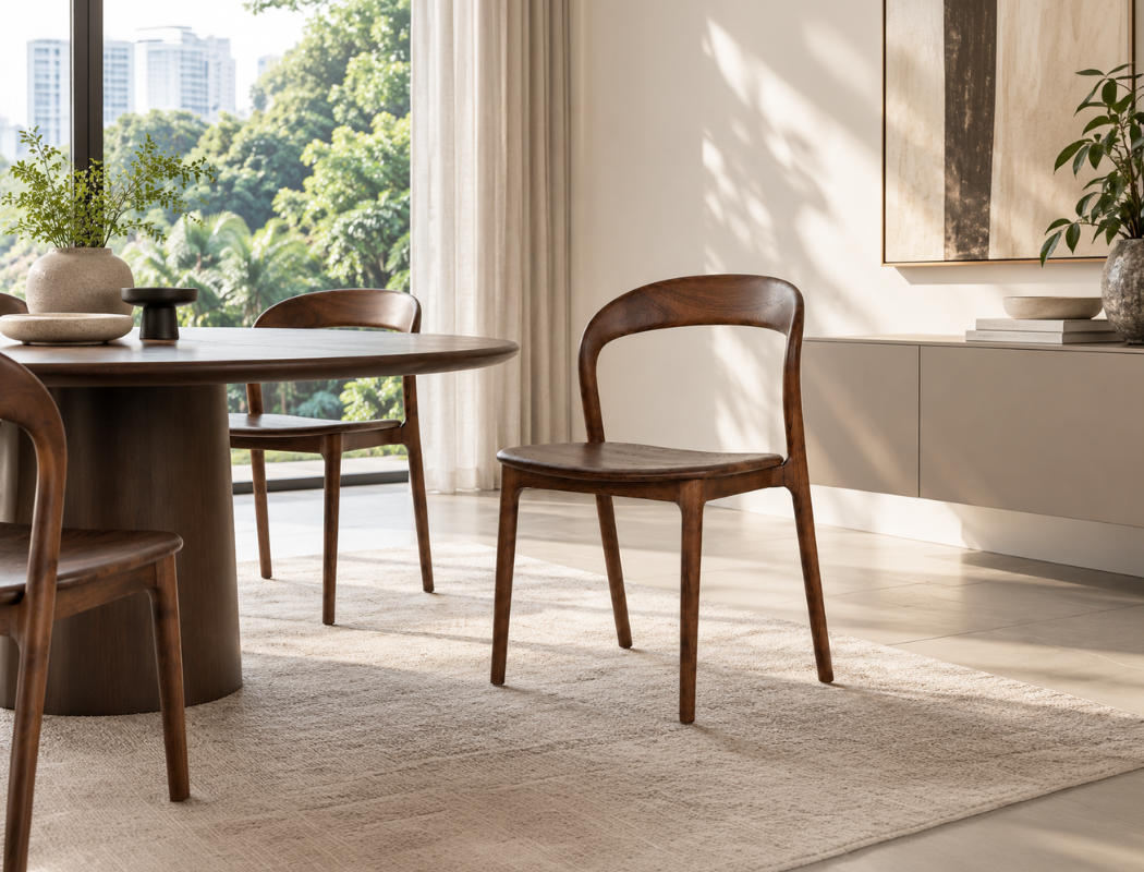 Otto Solid Wood Dining Chair