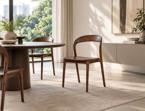 Otto Solid Wood Dining Chair