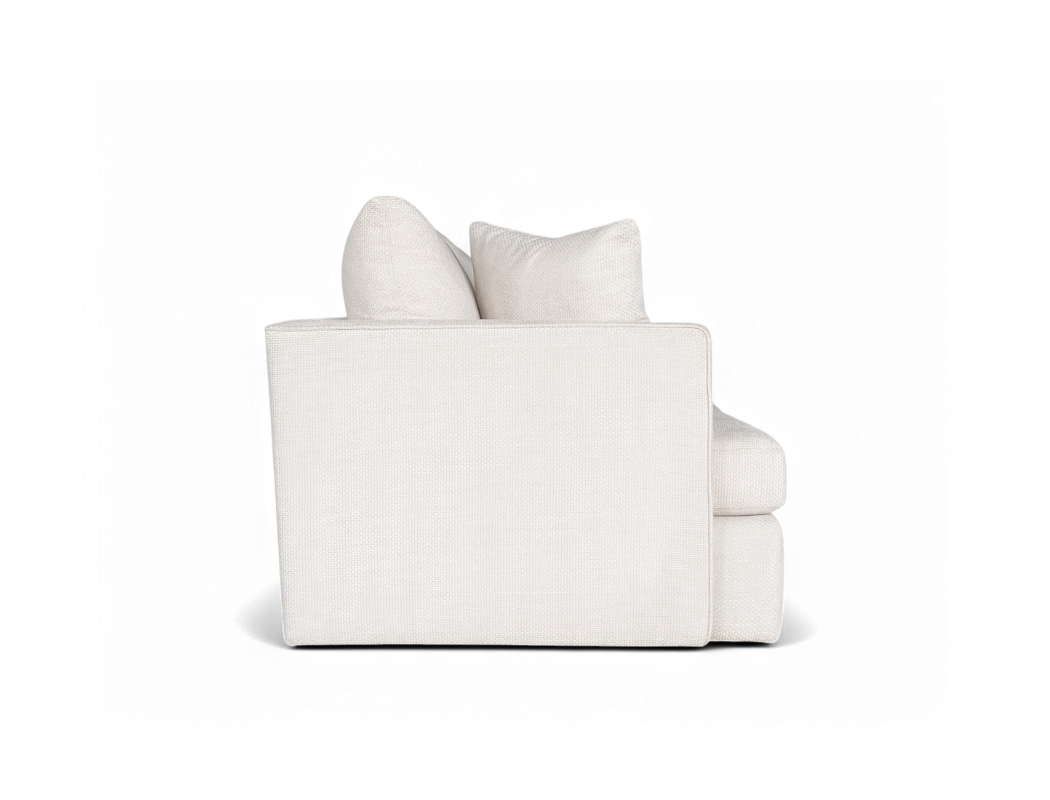 Owen 3 Seater Sofa, Beige Velvet