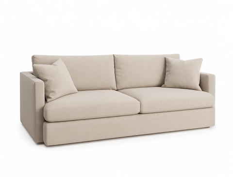 Owen 3 Seater Fabric Sofa