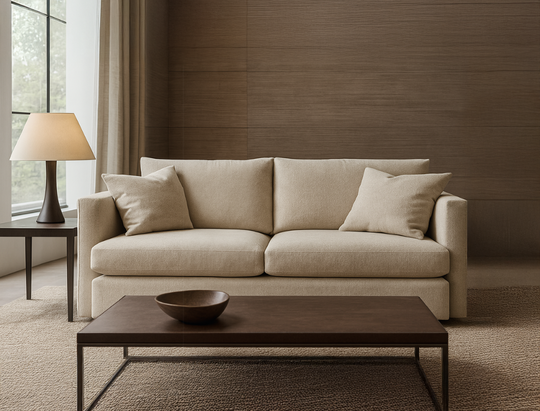 Owen 3 Seater Fabric Sofa
