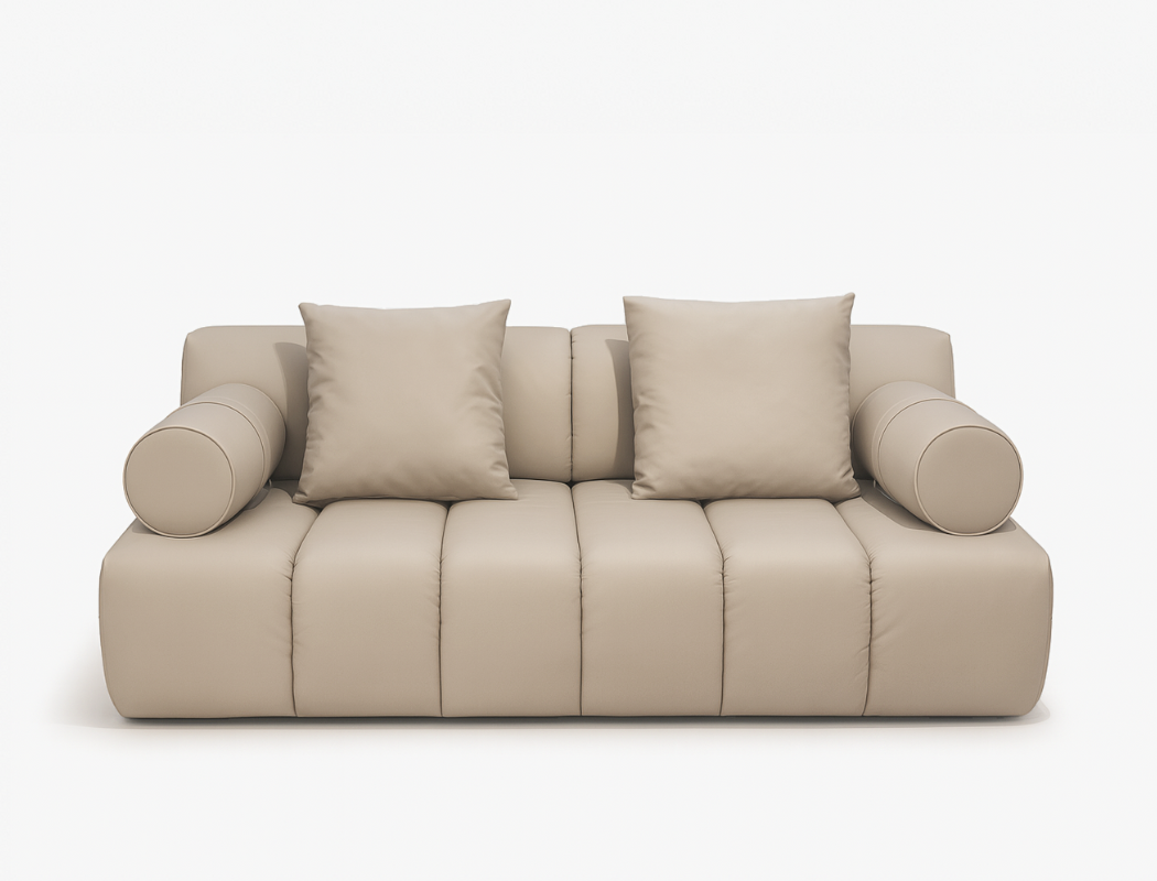 Paloma 3 Seater Leather Sofa