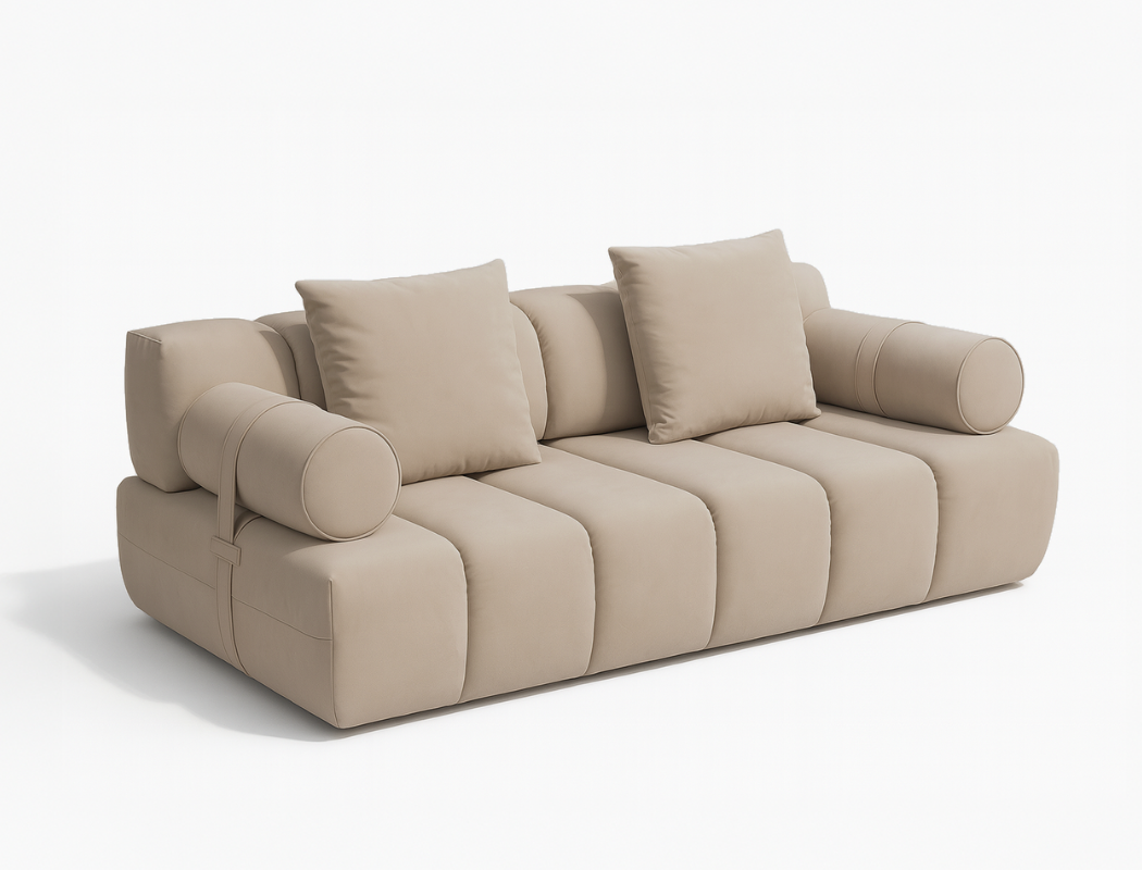 Paloma 3 Seater Leather Sofa