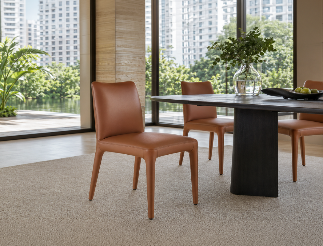 Paolo Dining Chair, Camel