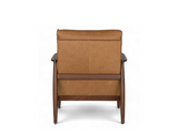 Quinn Leather Lounge Chair, Vintage Tan (Premium)