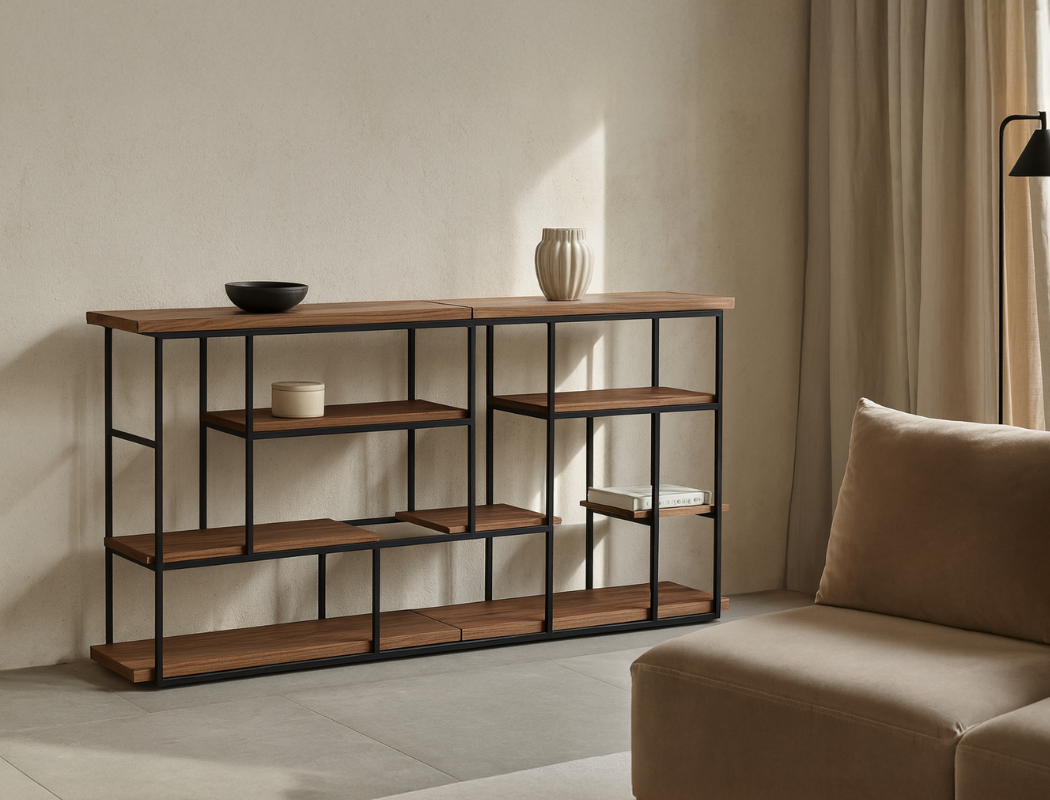 Rexton Low Shelf, American Walnut