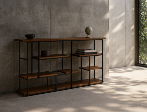 Rexton Low Shelf, American Walnut