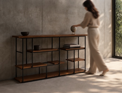 Rexton Low Shelf, American Walnut